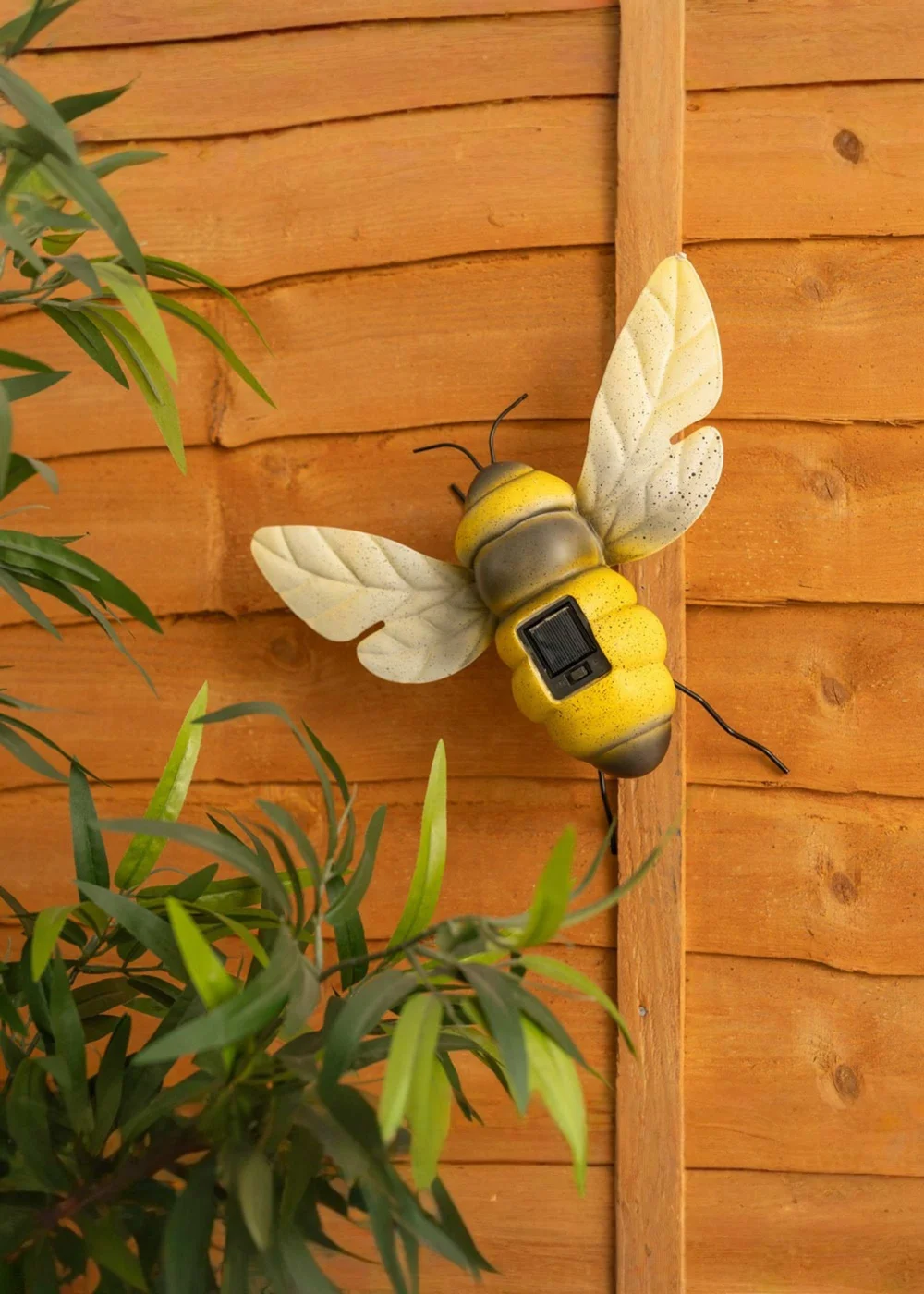 ValueLights Solar Bee Ornament - One Size Image 1