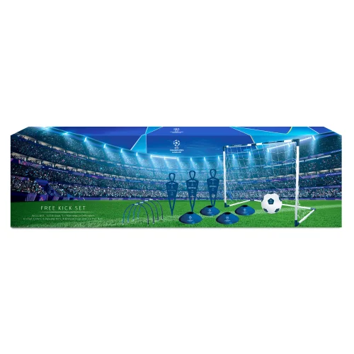 Hy-Pro UEFA Champions League Free Kick Set - One Size Image 4
