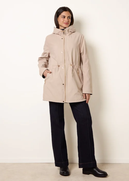 Blue Vanilla Navy Reversible Raincoat - XL Image 4