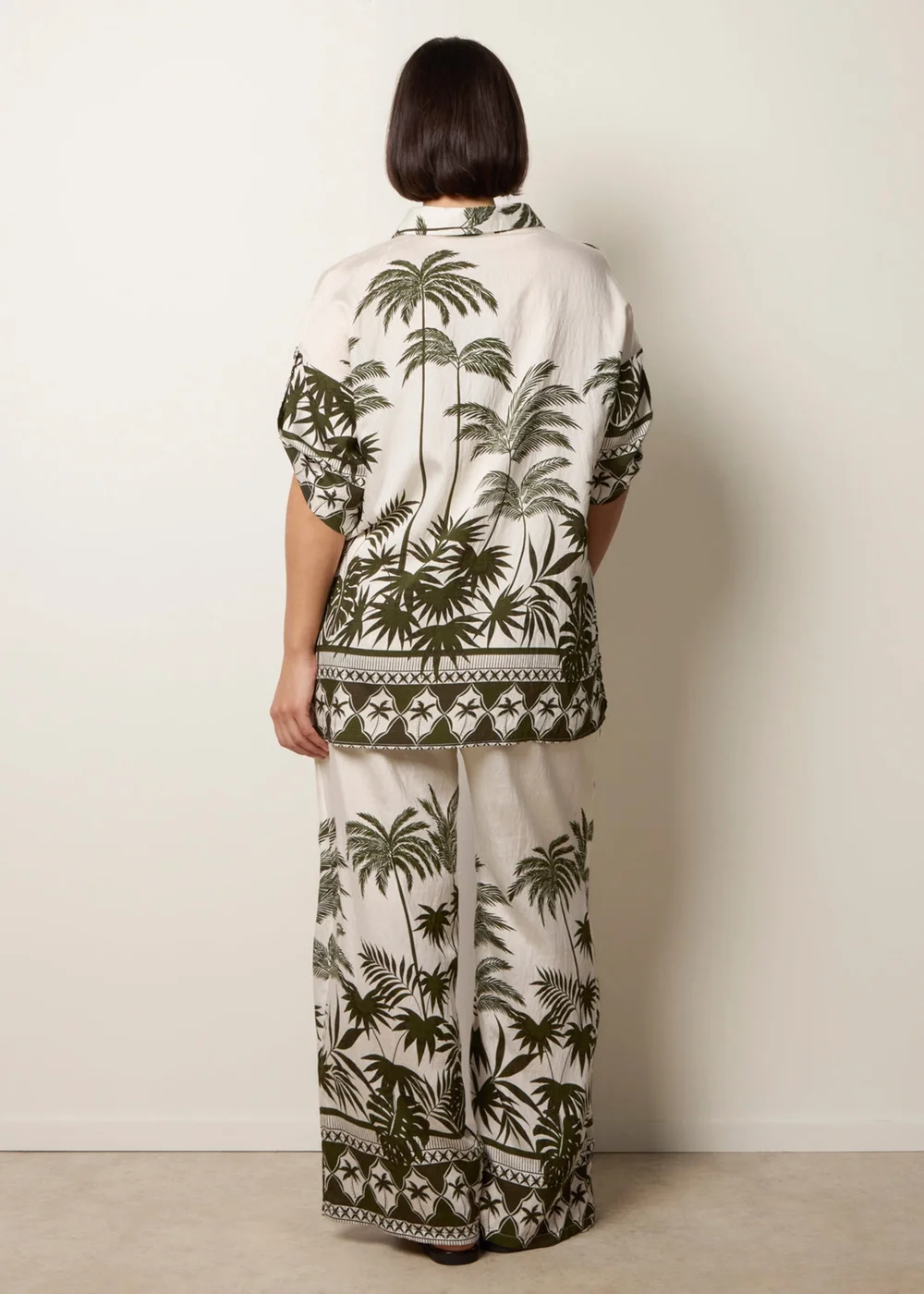 Blue Vanilla Green Palm Tree Set - S/M Image 4