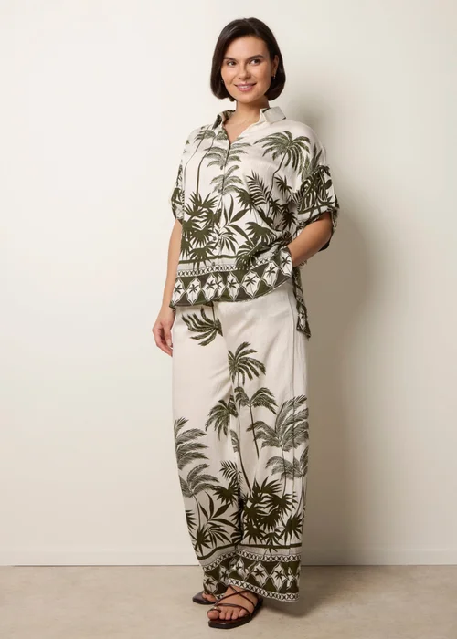 Blue Vanilla Green Palm Tree Set - S/M Image 2