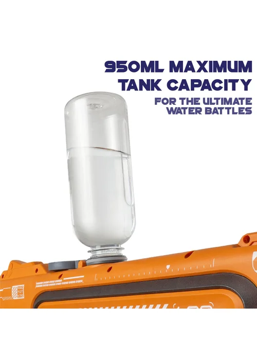 Toyrific Aqua Blaster AB-600 60cm Electric Water Gun Orange - One Size Image 4