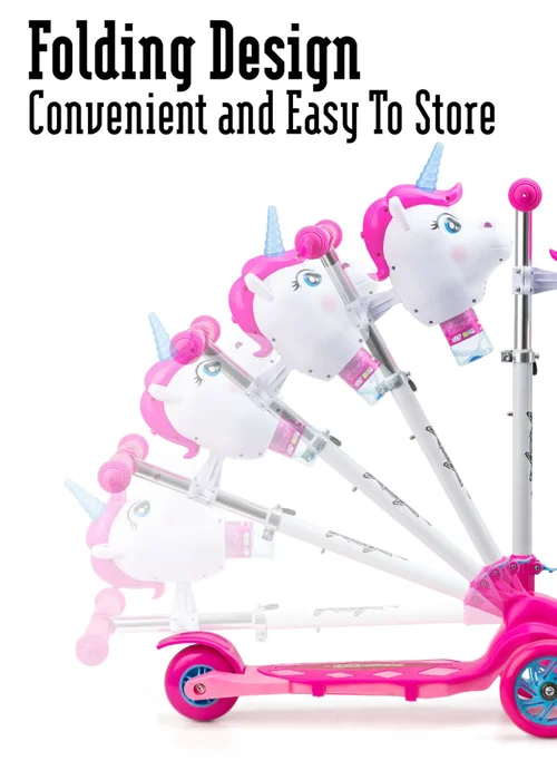 Xootz Bubble Go Unicorn Scooter - One Size Image 3