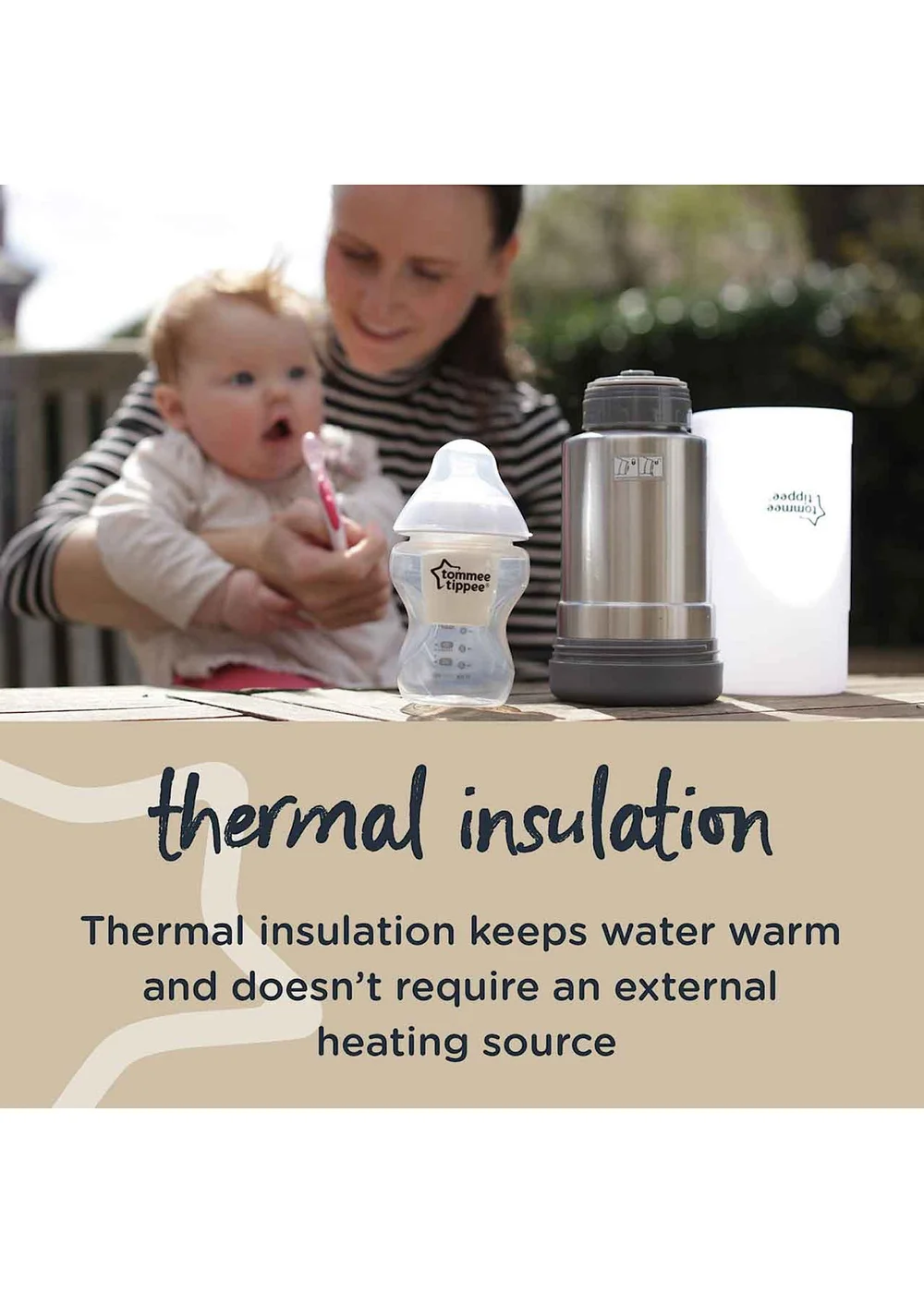 Tommee Tippee Travel Bottle Warmer - One Size Image 5
