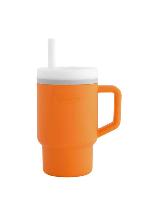 Infantino My First Tumbler Orange 266ml - One Size Image 1