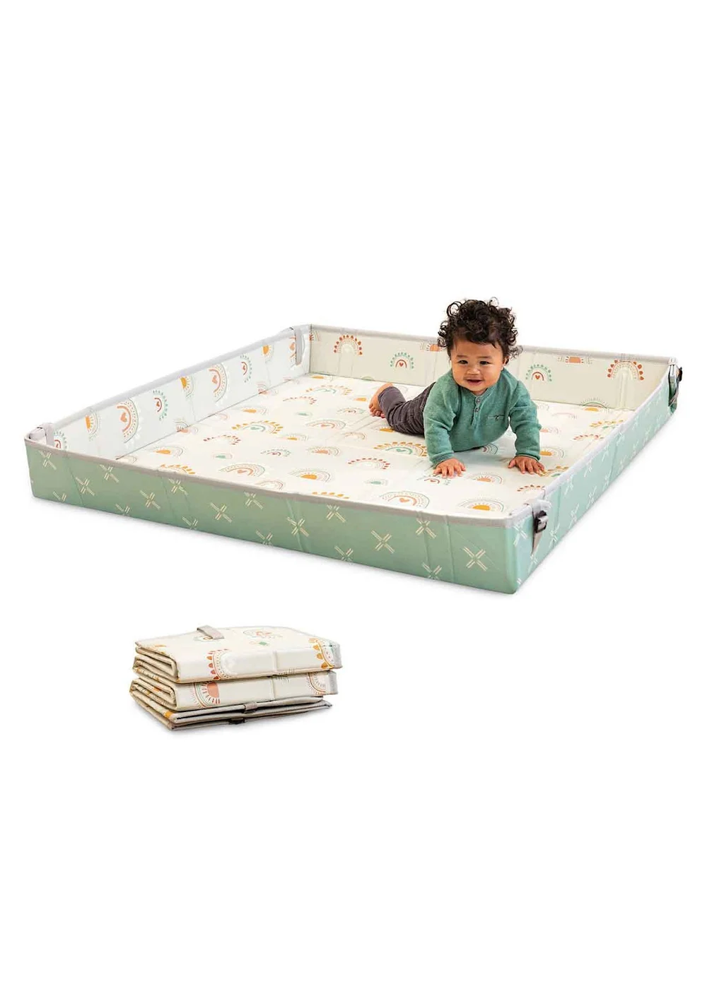 Infantino Foldable Foam Mat - One Size Image 1