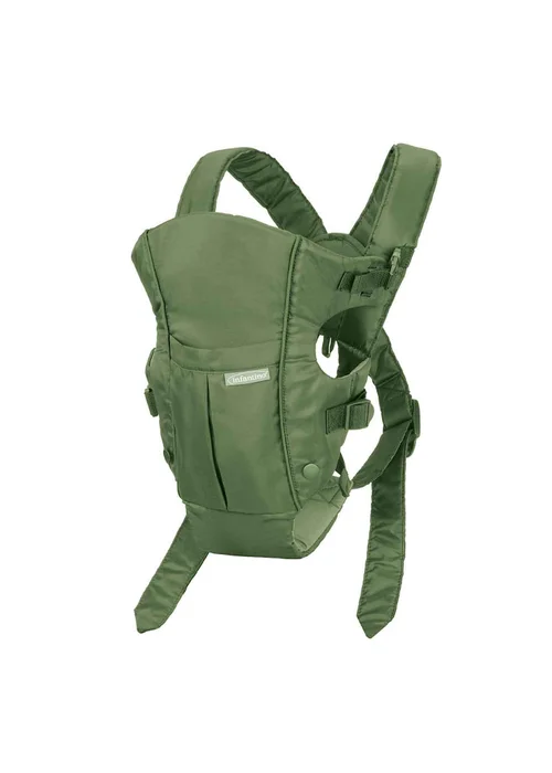 Infantino Swift Classic with Bib Carrier Olive Green - One Size Image 1
