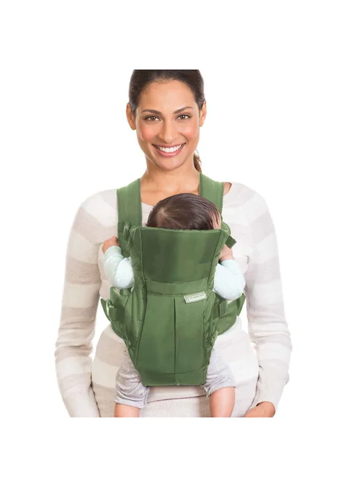 Infantino Swift Classic with Bib Carrier Olive Green - One Size Image 6