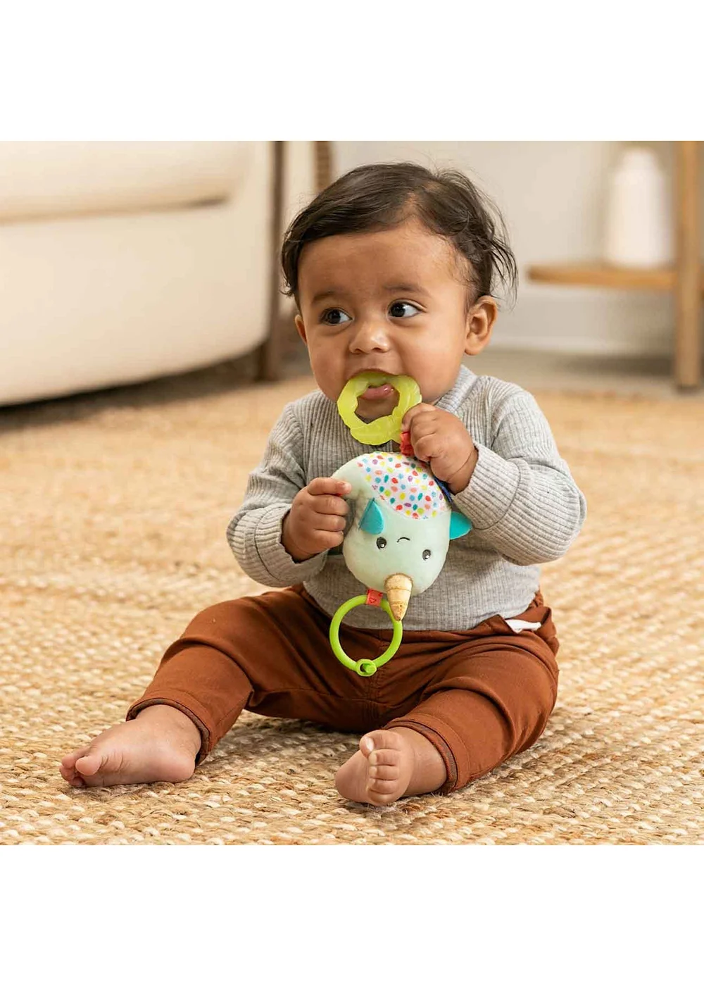 Infantino Chime & Go Tag Along Pal - One Size Image 4