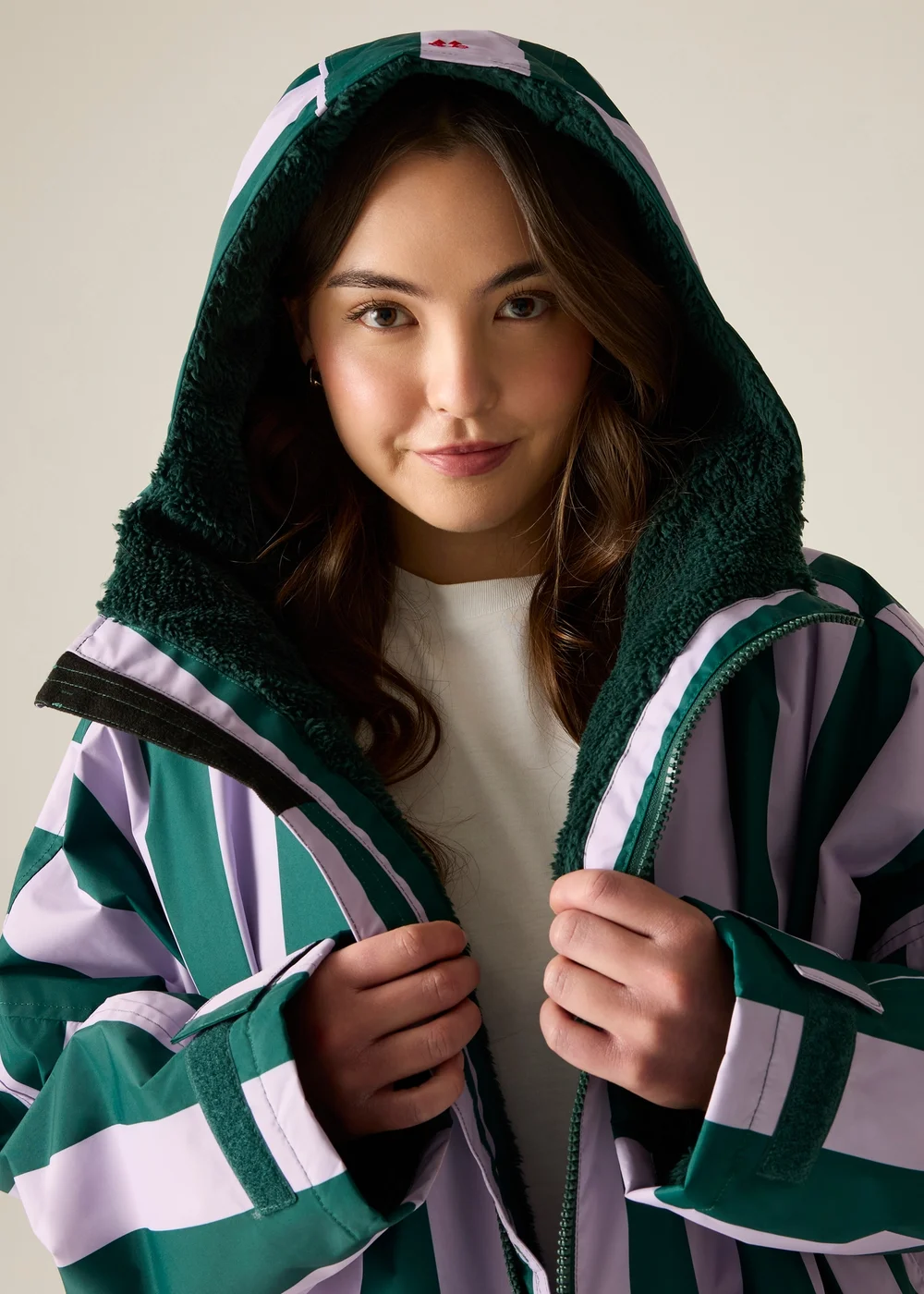 Regatta Hydrafort Cath Kidston Changing Robe Lilac - S/M Image 1