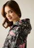 Regatta Waterproof Cath Kidston Pack It Jacket Black Hackney Rose - 8 Image 5