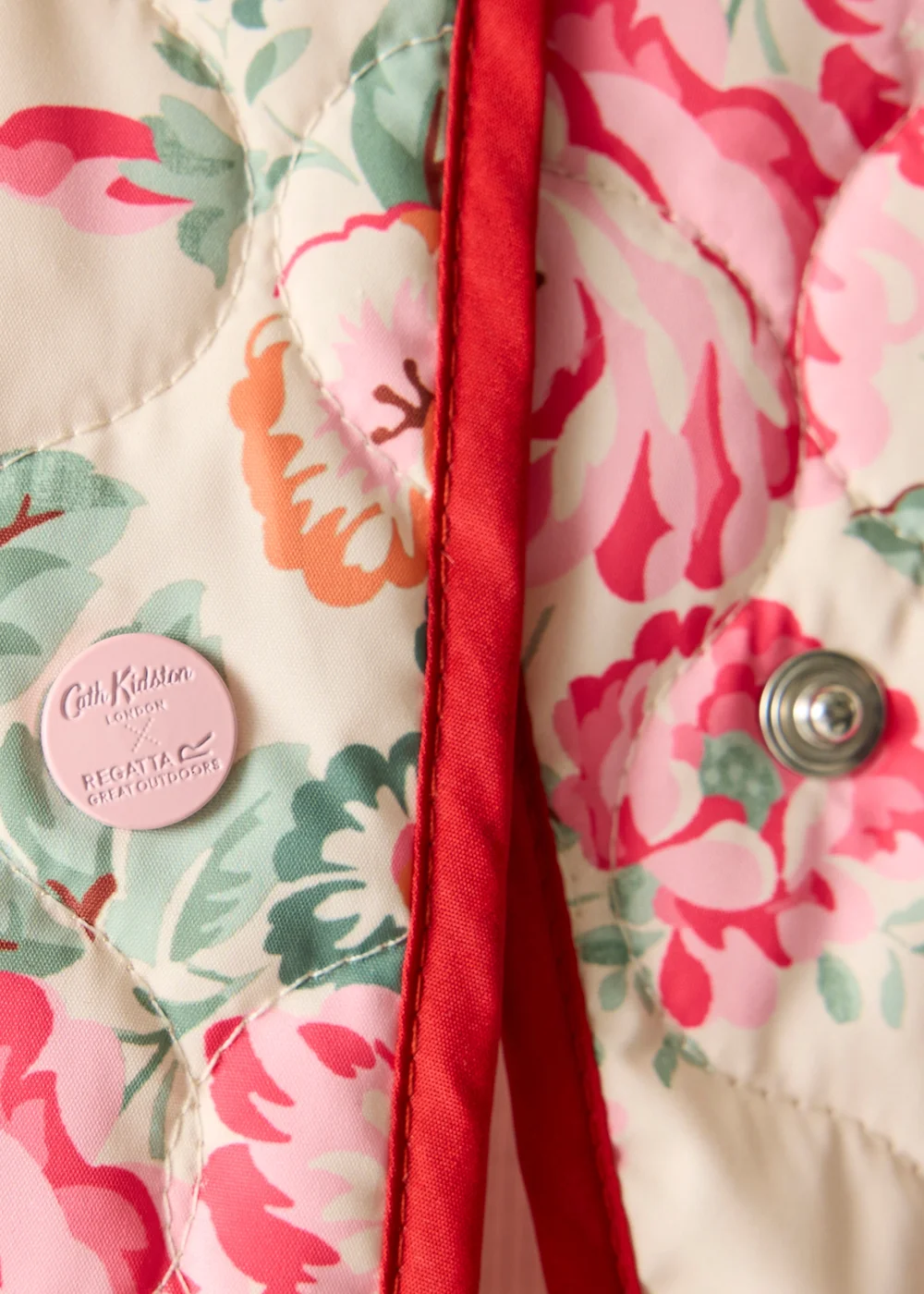 Regatta Lightweight Cath Kidston Quilted Jacket Floral Hackney Rose - 10 Image 6