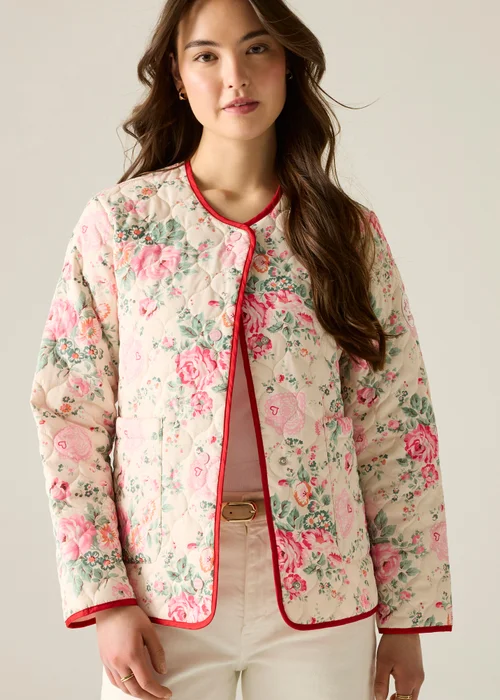 Regatta Lightweight Cath Kidston Quilted Jacket Floral Hackney Rose - 10 Image 1