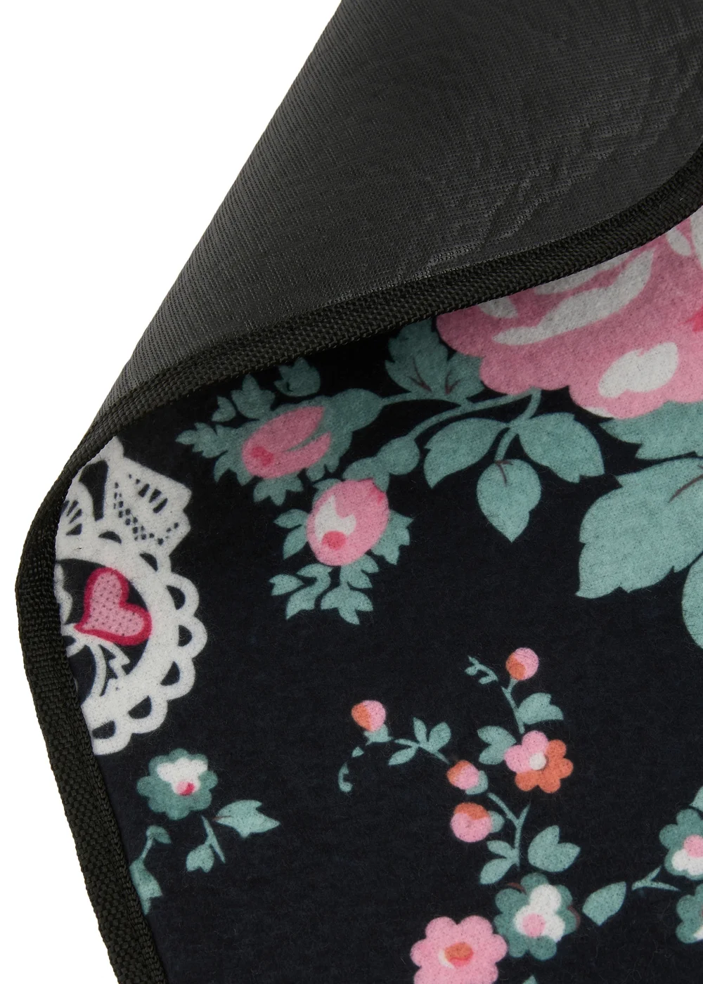 Regatta Cath Kidston Picnic Rug Black Hackney Rose - Single Image 4