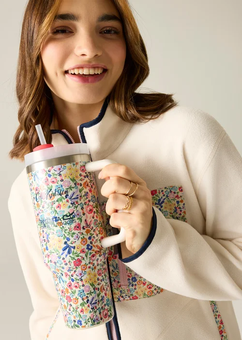 Regatta 1.2L Cath Kidston Thermal Mug Floral Cream Harmony Ditsy - Single Image 2