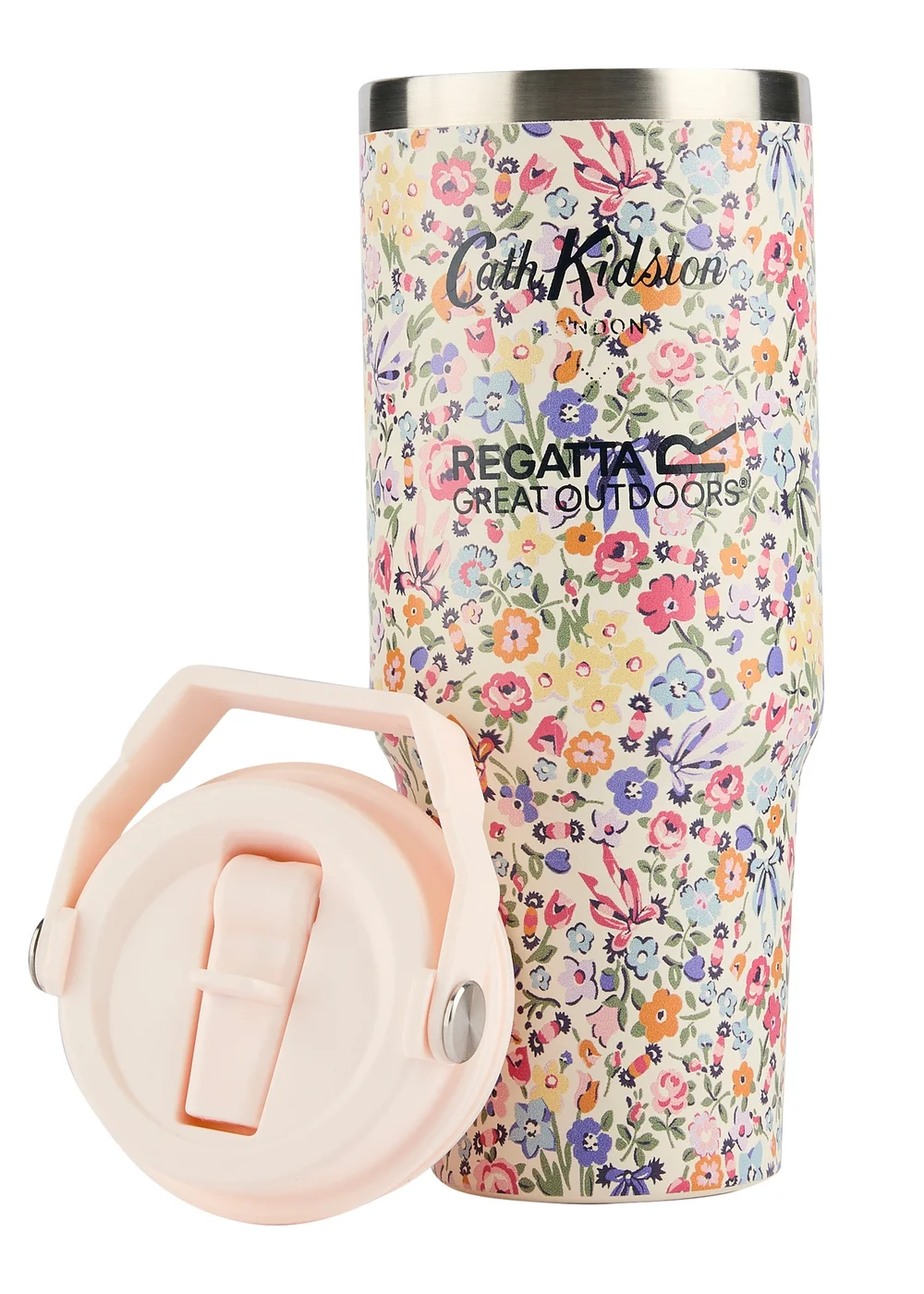 Regatta 0.9L Cath Kidston Thermal Tumbler Cream Harmony Ditsy - Single Image 6
