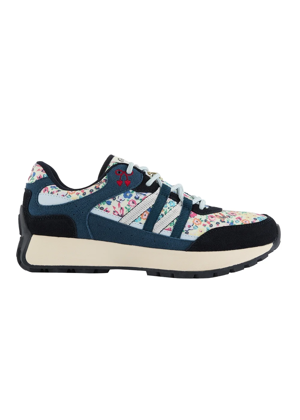 Regatta Cushioned Cath Kidston Trainer Cream Harmony Ditsy / Navy - Size 3 Image 4