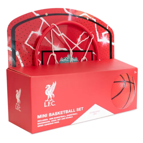 Hy-Pro Liverpool FC Mini Basketball Set - One Size Image 3
