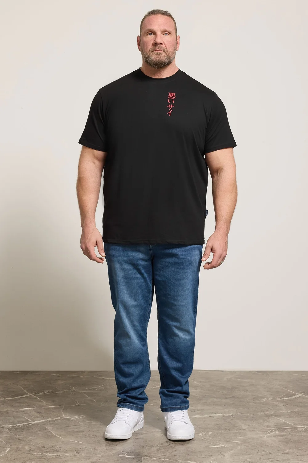 BadRhino Black Rhino Japanese Graphic T-Shirt - 4XL Image 2