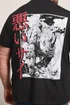 BadRhino Black Rhino Japanese Graphic T-Shirt - 4XL Image 4
