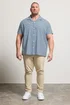 BadRhino Blue Geometric Poplin Shirt - 3XL Image 3