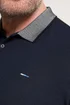 BadRhino Navy Blue Two Tone Waffle Polo Shirt - 3XL Image 4