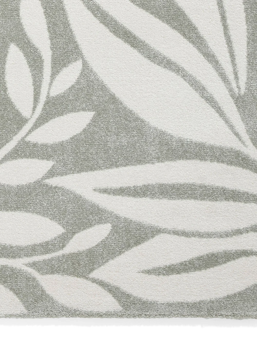 Catherine Lansfield Sorrel Leaves Sage Green Rug 160 x 230cm - 120 x 170 Image 3