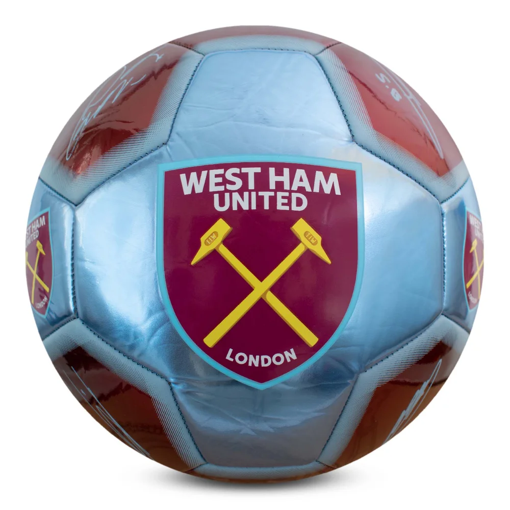 Hy-Pro West Ham United Signature Size 5 Football - One Size Image 2