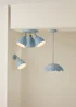 ValueLights Millie Blue Flower Scallop 3 Way Spotlight - One Size Image 4