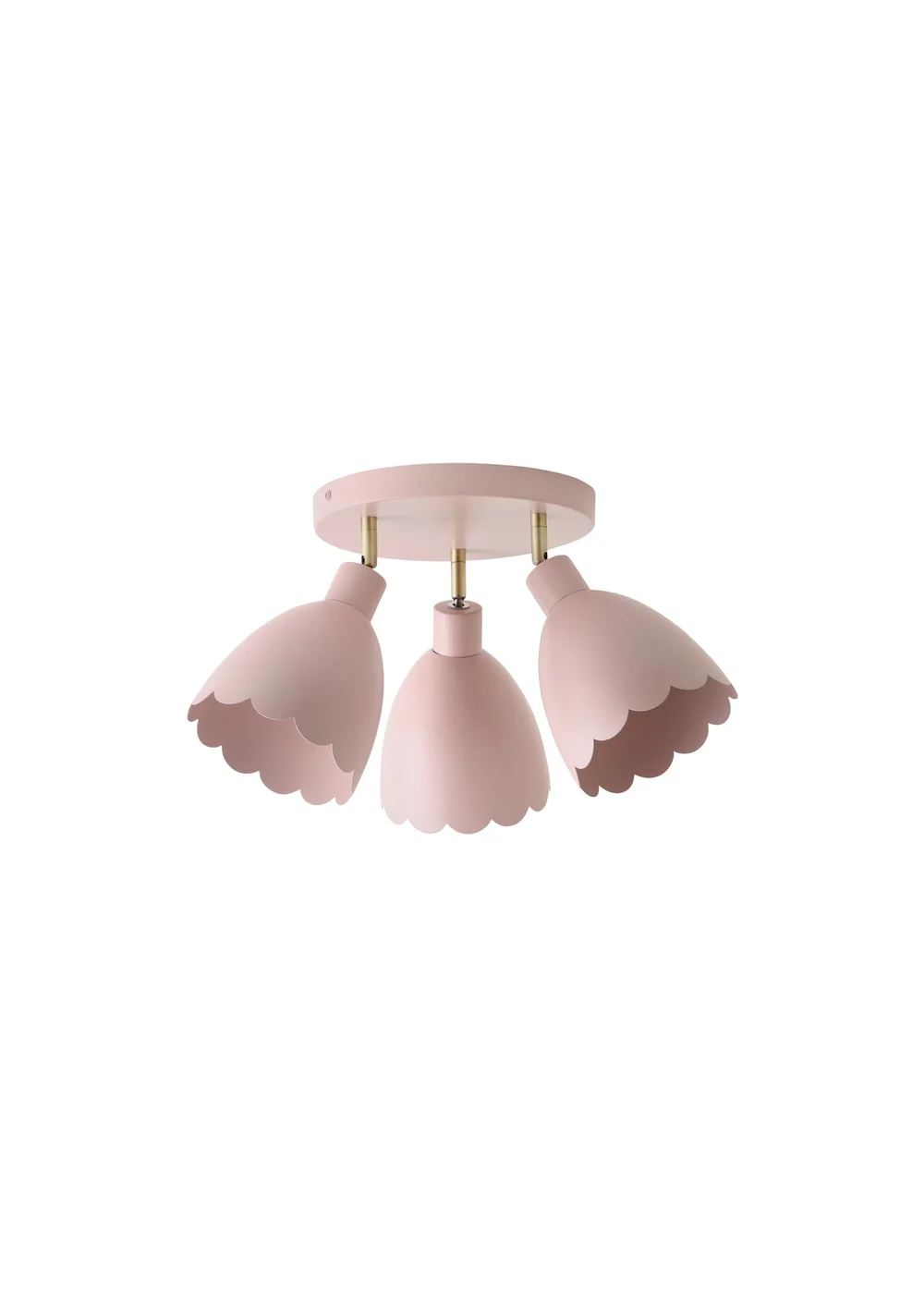 ValueLights Millie Pink Flower Scallop 3 Way Spotlight - One Size Image 5