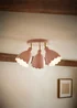 ValueLights Millie Pink Flower Scallop 3 Way Spotlight - One Size Image 1