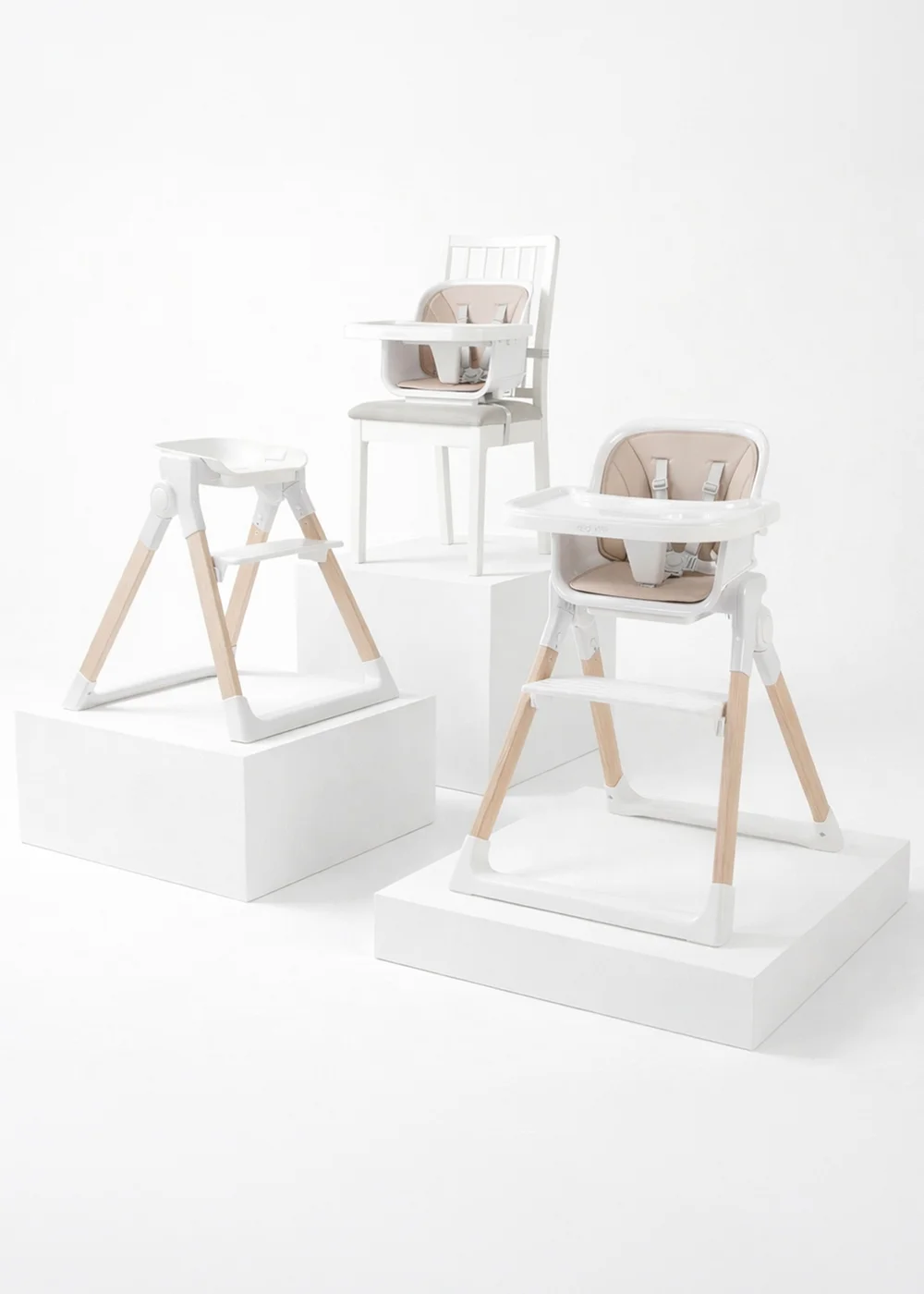 Red Kite Feed Me Orbit Highchair - White - One Size Image 4