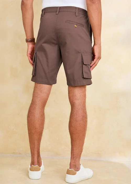 Cotton Traders Mocha Cargo Comfort Shorts - 38 Image 4