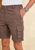 Cotton Traders Mocha Cargo Comfort Shorts - 38 Image 3