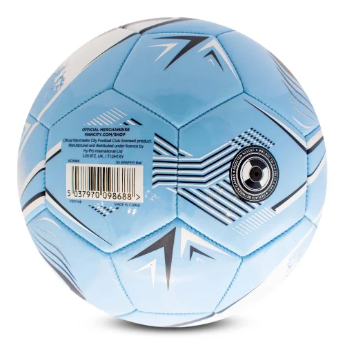 Hy-Pro Manchester City Turbine Size 5 Football - One Size Image 5