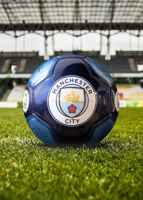 Hy-Pro Manchester City FC Signature Size 5 Football - One Size Image 4