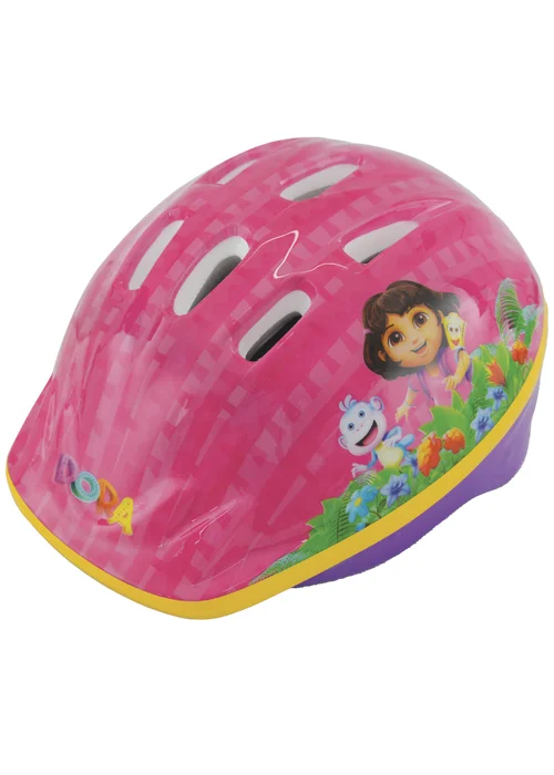 Dora Multi Coloured Safety Helmet Size 48-52cm - One Size Image 1