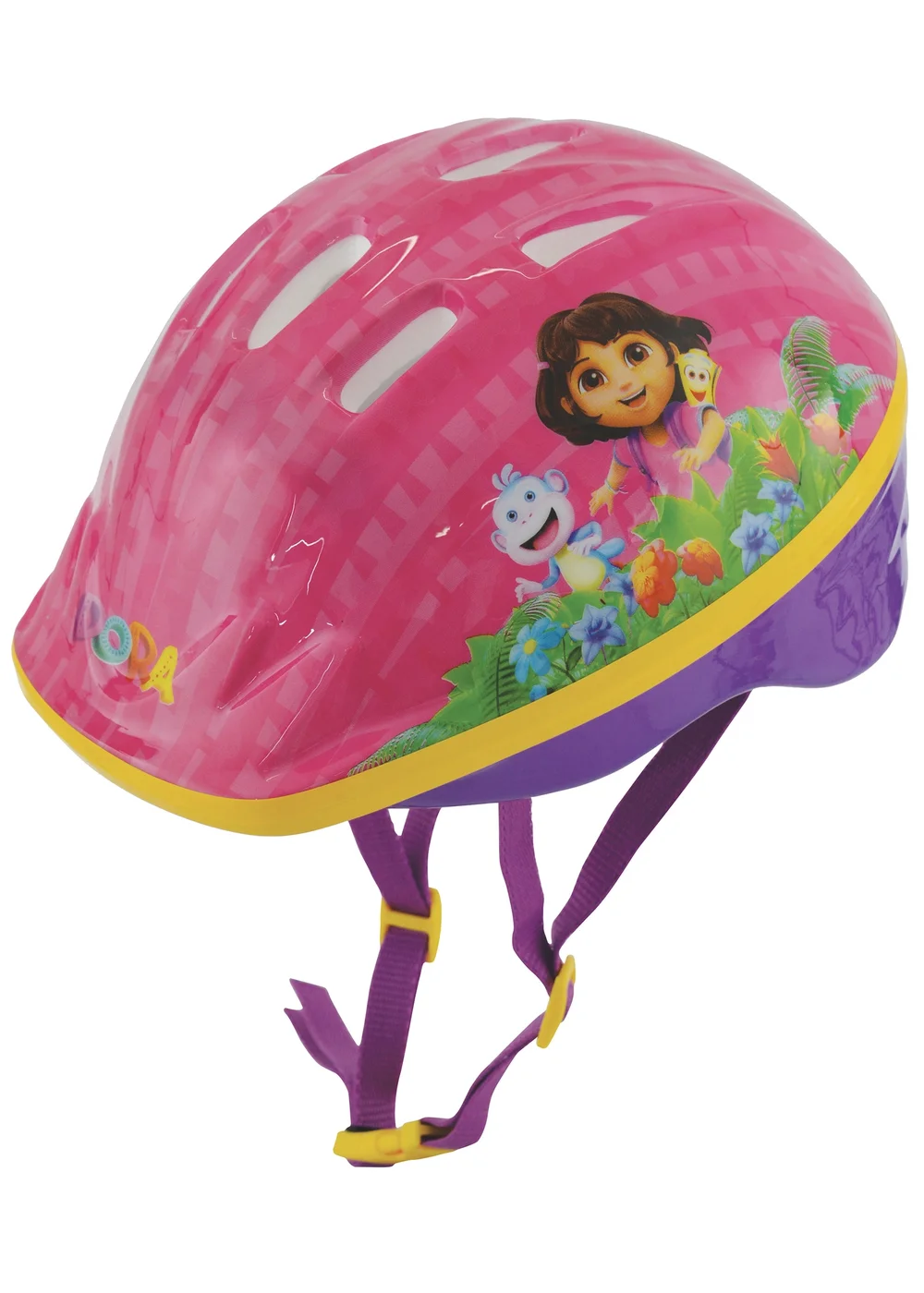 Dora Multi Coloured Safety Helmet Size 48-52cm - One Size Image 2
