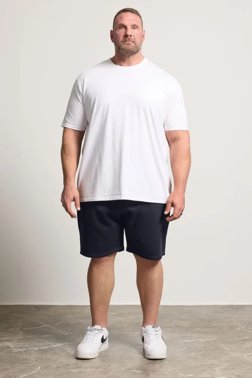 BadRhino Navy Blue Jogger Shorts - 7-8XL Image 2