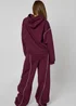 Urban Bliss Piped Jogger Burgandy - 12 Image 4