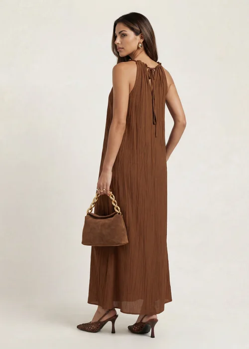 Urban Bliss Tan Braided Maxi Dress - 10 Image 3
