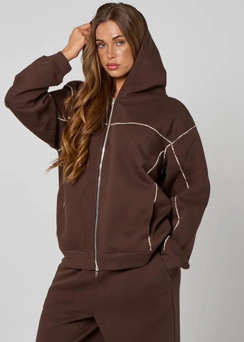 Urban Bliss Chocolate Wide Leg Jogger - 14 Image 5