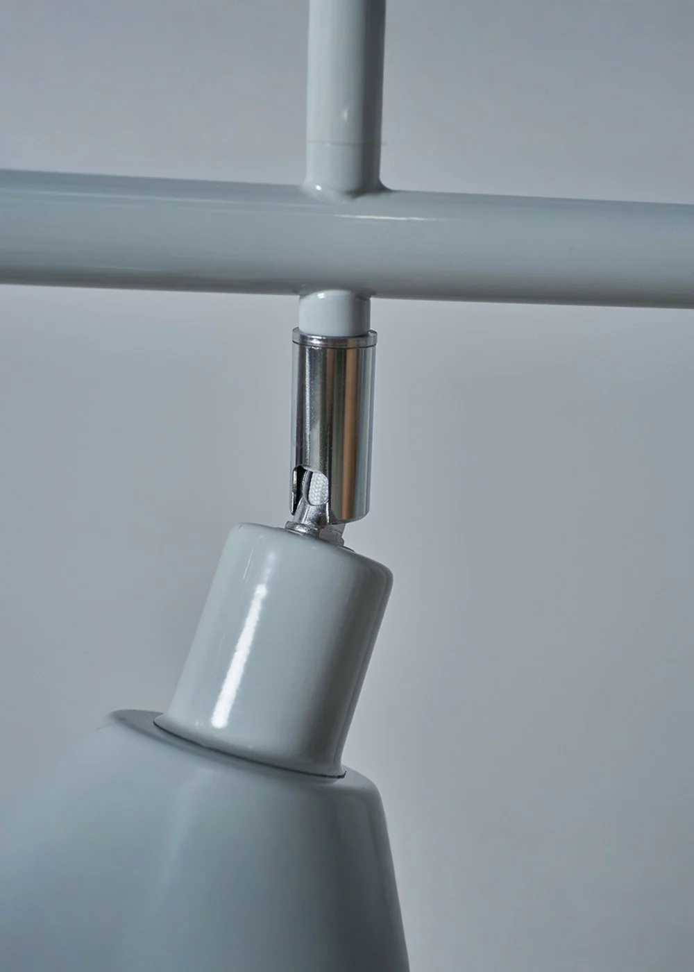 ValueLights Brisner Grey and Silver 3 Way Over Table Ceiling Pedant Light - One Size Image 3