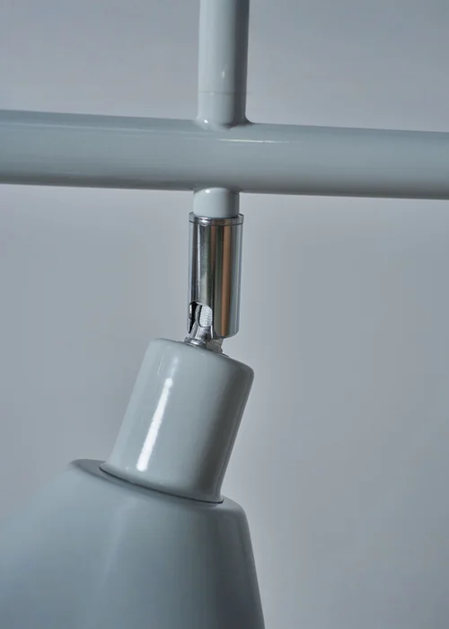 ValueLights Brisner Grey and Silver 3 Way Over Table Ceiling Pedant Light - One Size Image 3