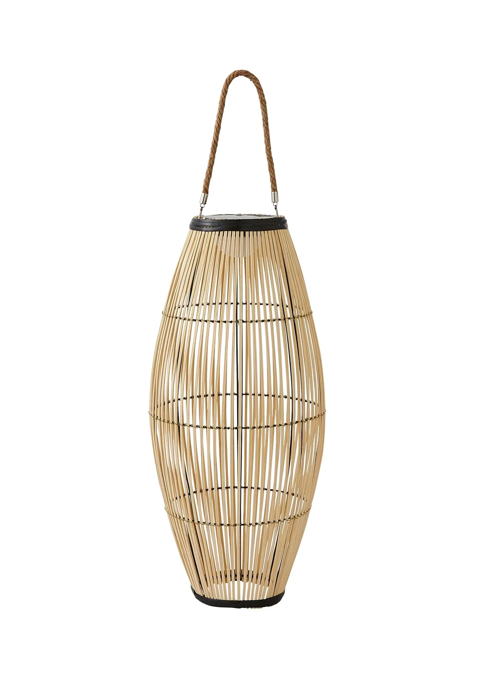 ValueLights Bamboo Solar Floor Lamp - One Size Image 5