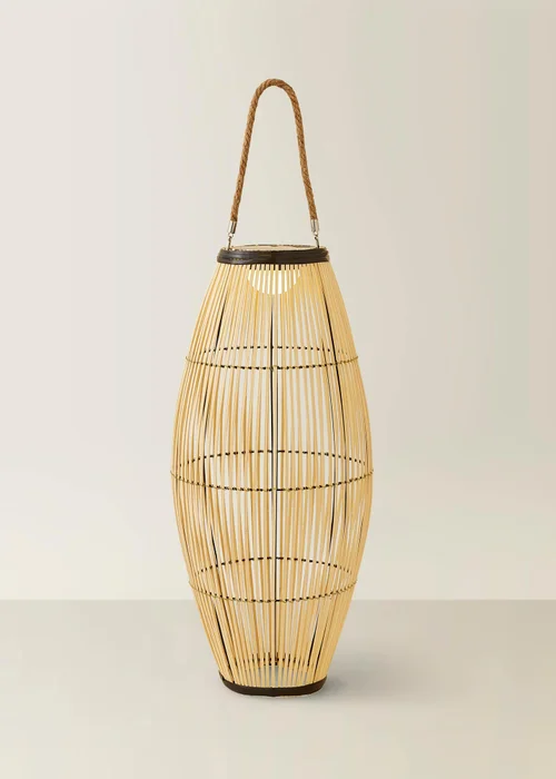 ValueLights Bamboo Solar Floor Lamp - One Size Image 3