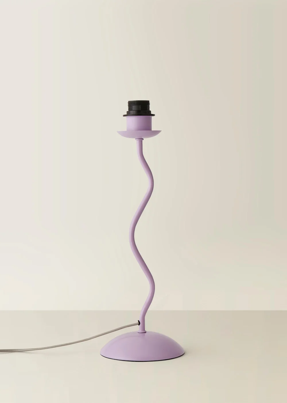 ValueLights Purple Wiggle Table Lamp Base Only - One Size Image 2