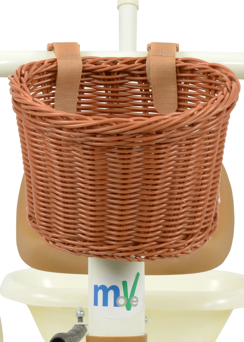 MoVe Multi Coloured Steer along Trike with Basket - One Size Image 4