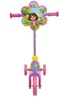 Dora Multi Coloured Deluxe Tri Scooter - One Size Image 4
