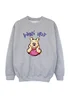 Ada & Ted Disney Winnie The Pooh What's Up Girls Grey Graphic Sweatshirt (3-13 Years) - 7-8 Yrs Image 1